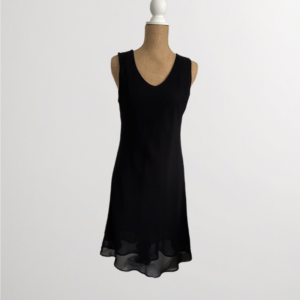 Elegant Black Midi Dress